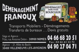 nimes demenagement avignon gard villeneuve-les-avignon
